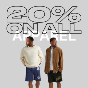 😱 Apparel Deal: 20% Rabatt auf über 3.400 Artikel von Nike, adidas & Co.