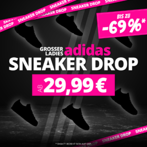 👟 Großer Ladies adidas Sneaker Drop - Bis zu 69 % reduziert!