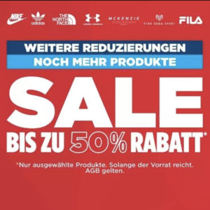 😍 JD Sports Sale: bis zu 50% Rabatt auf über 5.400 Artikel von adidas, Nike, Champion uvm.