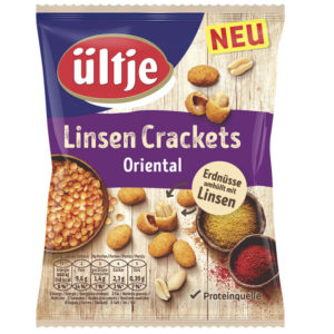 😋 ültje Linsen Crackets, Oriental für nur 1,27€ (statt 2,49€)