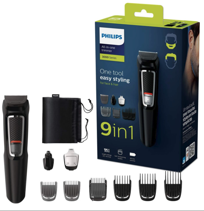 Thumbnail Philips Multigroom Series 3000 9-in-1 für 26,98€ (statt 36€)