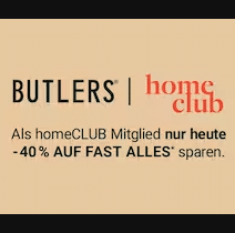 😍 BUTLERS Sale: 40% Rabatt auf gekennzeichnete Artikel