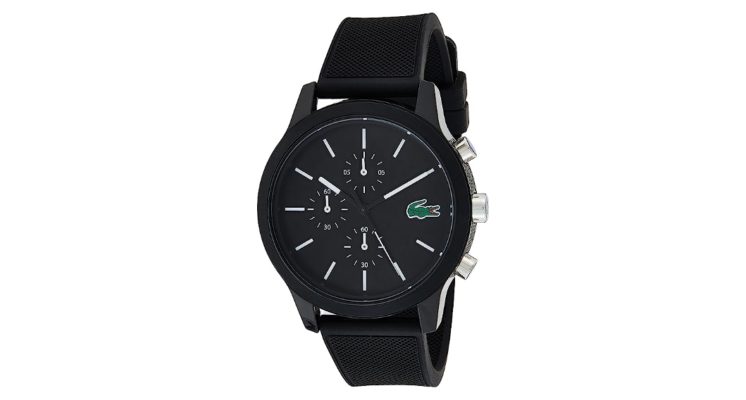 Herren-Chronograph Lacoste 12.12 Black