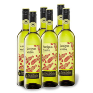 6 x 0,75-l-Flasche Weinpaket CIMAROSA Sauvignon Semillon Australia trocken, Weißwein, für 18,94€ (statt 36€)