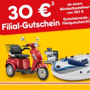 🛒 30€ Netto Filial-Gutschein geschenkt ab 150€ Bestellwert