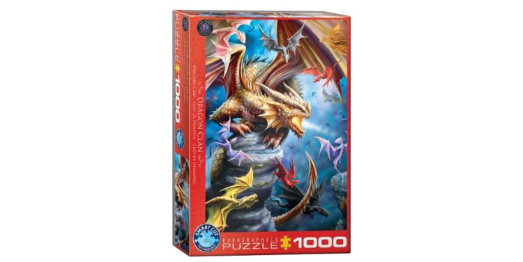 Puzzle EuroGraphics Drachen Clan von Ann Stokes