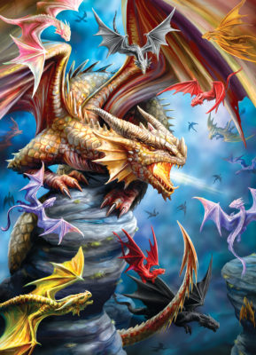 Puzzle EuroGraphics Drachen Clan von Ann Stokes