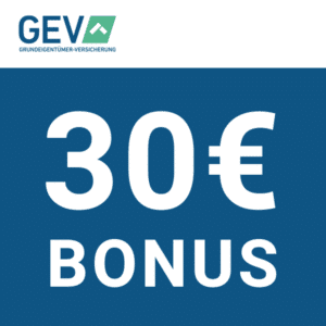 Exklusiv 💥 GEV Versicherung: private Haftpflichtversicherung + 30€ Bonus on Top!