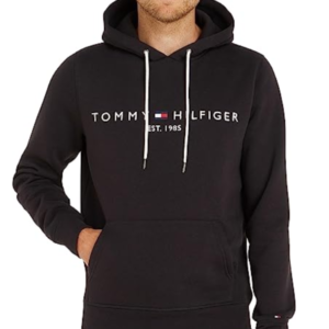 Tommy Hilfiger Herren Hoodie Core in Schwarz ab 50,70€ (statt 80€)