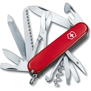 🏕️ Victorinox Ranger Taschenmesser (21 Funktionen, Metallsäge, Holzmeißel, Schere), rot, für 31,16€ (statt 46)