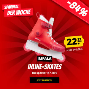 IMPALA Skate Lightspeed Inline-Skates für 22,22€ (statt 59€)