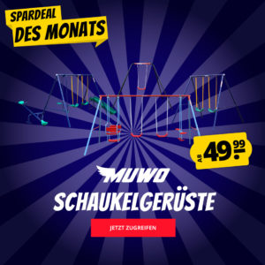 Jetzt mit Extra-Rabatt! 👧 MUWO Kinderschaukeln: 5 Modelle im Angebot ab 42,49€