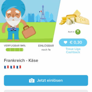 Käse für 0,99€ mit Marktguru Europa Frankreich Tour