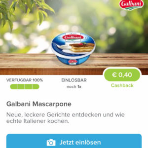 Galbani Mascarpone für 2,39€ mit Marktguru