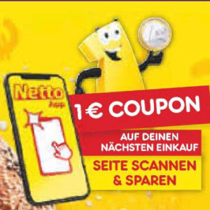 Netto-App 1€ Coupon ab den 24.07. (Ab 20€ EKW)