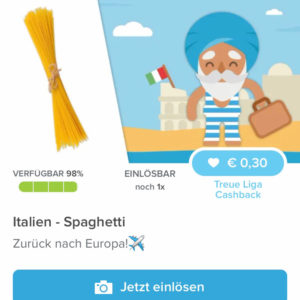 Spaghetti Europa für 0,49€ mit Marktguru