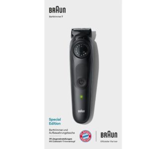 BRAUN BeardTrimmer 7 FC Bayern Limited Edition für 38,44€ (statt 50€)