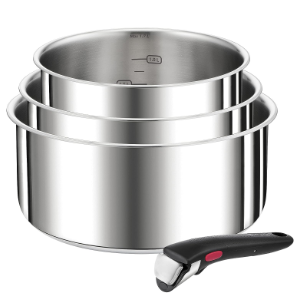 4-tlg. Kasserollenset Tefal L898S4 Ingenio Preference (stapelbar, induktionsgeeignet) für 71,99€ (statt 93€)