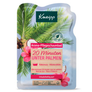 🏝 Kneipp Aroma-Pflegeschaumbad 20 Minuten unter Palmen - für 0,80€ (statt 1,25€)