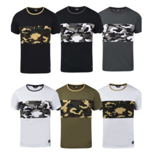 👕 Herren Baumwoll T-Shirt im Camouflage Design für je 11,99€ (statt 20€)