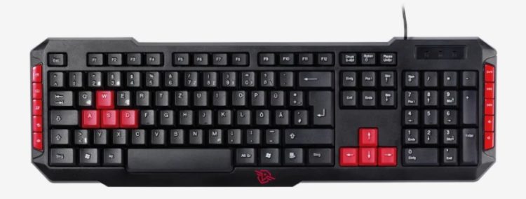 Gaming-Tastatur Vivanco IT-KB G2