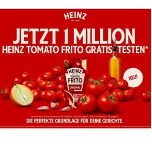 Gratis testen - Heinz Tomato Frito