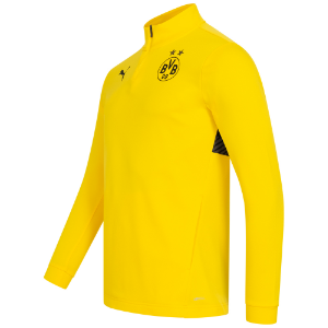 Herren-Oberteil Borussia Dortmund BVB Puma Prematch 1/4 Zip für 27,94€ (statt 46€)