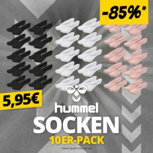 🧦 10x hummel Füßlinge für 9,90€ inkl. Versand