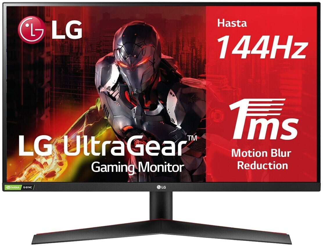 Monitor LG UltraGear mit 144Hz und 1ms Reaktionszeit