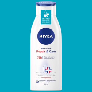 🤑 Pro Flasche nur 3,90€ (statt 5,85€): 3x Nivea Repair &amp; Care Body Lotion, 400 ml, für zusammen nur 11,70€ (statt 17,55€)