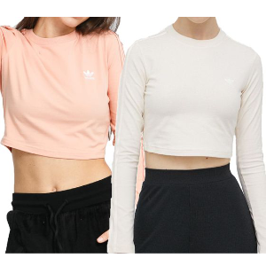 adidas Originals Loungewear Cropped Longsleeve Tee Damen Shirt Langarm für 17,10€ (statt 22€)