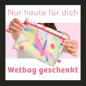 gratis Kosmetiktasche Wetbag zu Bestellung bei ooia Periodenwäsche