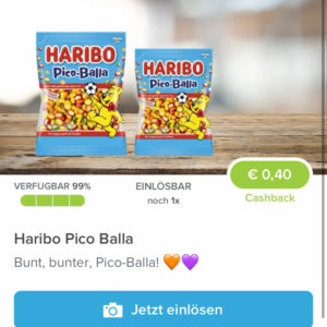 Haribo Pico Balla für 0,20€ mit Marktguru