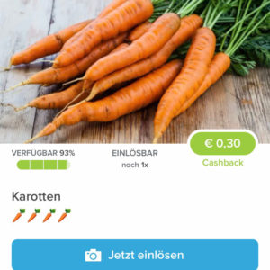 Karotten für 0,69€ mit Marktguru