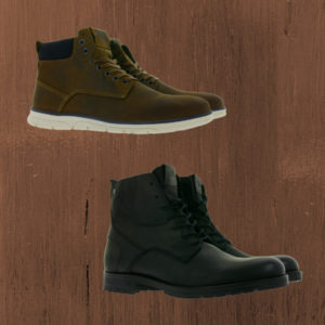 Jack &amp; Jones Echtleder-Tubar-Boots in 2 Farben für 39,99€ (statt 64€)