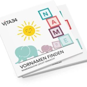 Namensbüchlein mit über 5000 Vornamen für Jungen und Mädchen + Elternratgeber gratis