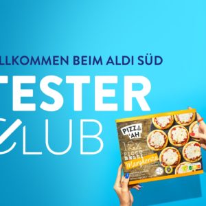 Aldi Süd startet kostenlosen TesterClub mit Cashback-Zahlungen - z. B. ein Der Riegel Testpaket oder Fotobuch