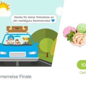 Bis zu 5 Euro Cashback auf Eis von Marktguru- für alle die, die Reise bis zum Schluss begleitet haben- Finale 🥳🥳