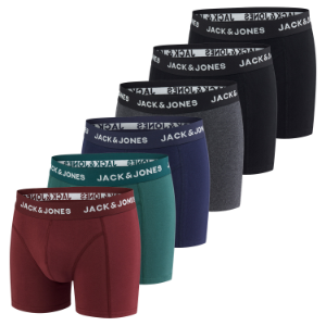 6er-Pack Boxershorts Jack &amp; Jones in versch. Farben für 29,99€ (statt 45€)