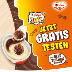 🤤 GRATIS: kinder Joy 🍫 das bessere Ü-Ei jetzt gratis testen