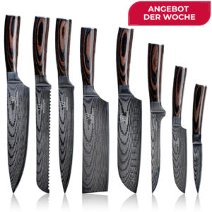 🔪 Asiatisches Messerset Premium 8-tlg. für 139,90€ (statt 239€)