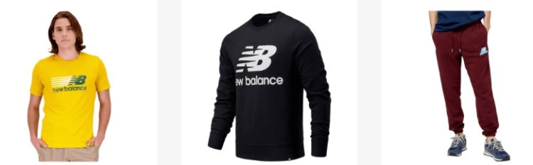 Geomix: Mind. 55% Rabatt im New Balance Baumwolle Sale + gratis Versand