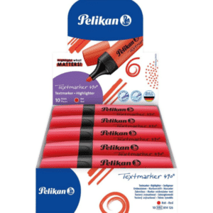 🤑 Nur 0,47€ pro Textmarker! 🚀 10x Pelikan Textmarker in Pink, Faltschachtel, für 4,70€ 🤩