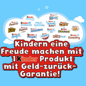 GRATIS Kinder- bzw. Milchschnitte-Produkt eurer Wahl am Weltkindertag 2023 am 20.09.23