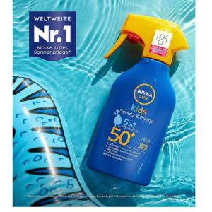 ☀️ Nivea  SUN Kids Schutz &amp; Pflege 5in1 Hautschutz LSF 50+ (250 ml) für 8,32€ (statt 10,95€)