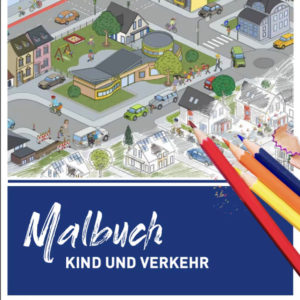 Gratis Malbuch „Kind und Verkehr“