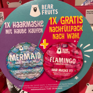 Bear Fruits Haarmaske mit Haube kaufen - Nachfüllpack gratis bei DM