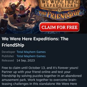 We Were Here Expeditions bis zum 13. Oktober gratis auf Steam