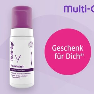 Eine Flasche Multi-Gyn FemiWash geschenkt bei dm bis 16.09.2023 beim Kauf von Multi-Gyn ActiGel und/oder Multi-Gyn FloraPlus