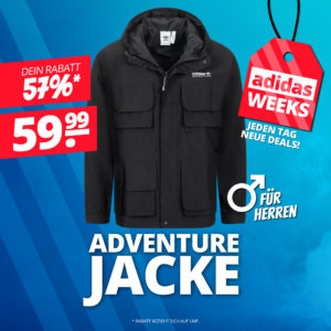 adidas Originals Adventure Multipocket Jacke für 59,99€ (statt 95€)